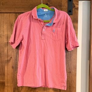 Johnnie O hanging out polo